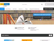 Tablet Screenshot of merilibrary.com